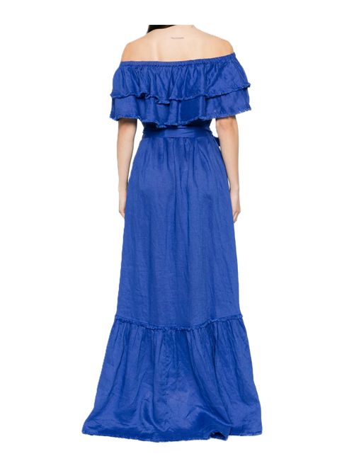P.A.R.O.S.H.Abito lungo con cintura P.a.r.o.s.h. | D722547083 BLUETTE